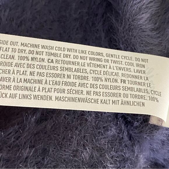 Aerie Women's Flurry Fuzzy Crew Neck Pullover Sweater S Small New - Picture 7 of 7